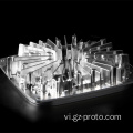 Lưỡi dao tuabin đúc năm trục CNC Turning Cente